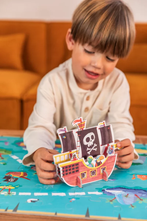 Puzzle XXL Piratas 48pzas