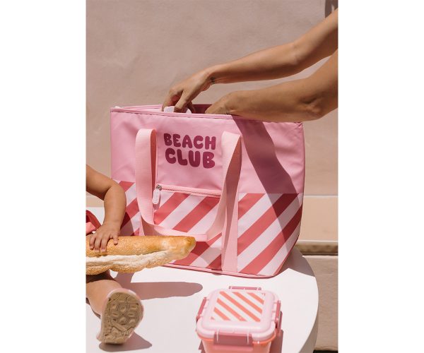 Bolso Tote Nevera Stripes Bloom & Blush