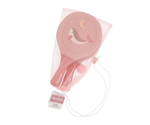 Palas de playa de neopreno Whale Pink