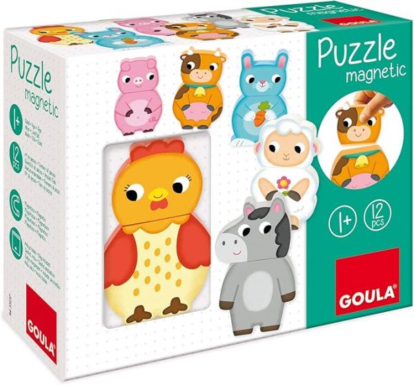 Puzzle magnético granja Goula
