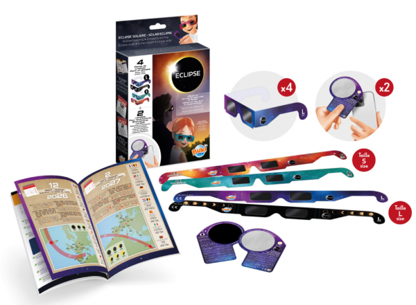 Pack de gafas para eclipse solar