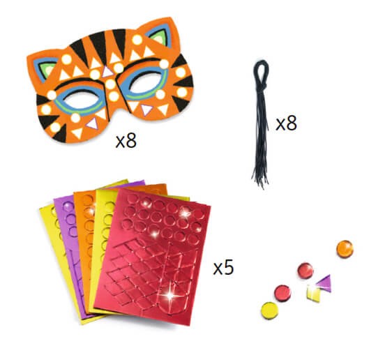 DIY Máscaras Animales de la selva