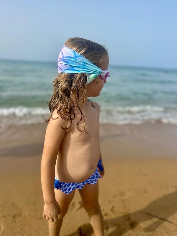 Máscara buceo junior Morado-Sirenas