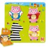 Puzzle encajable Los 3 cerditos