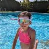 Máscara buceo infantil Rosa-Arcoiris