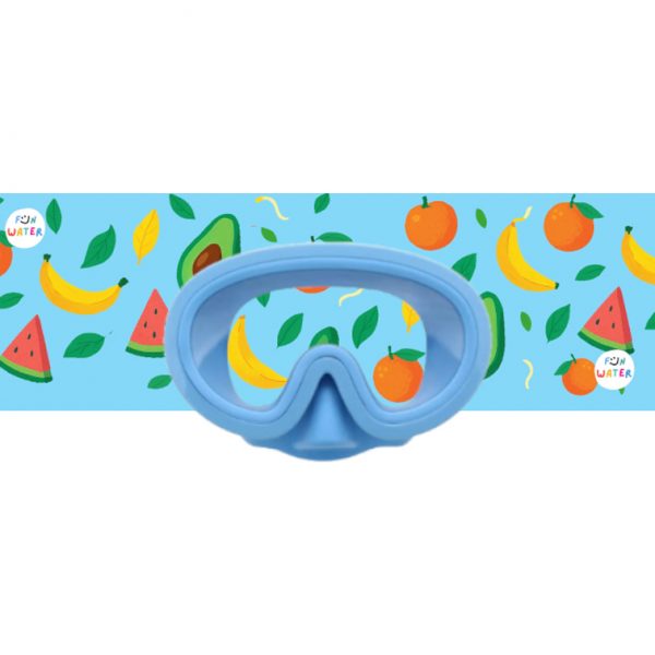 Máscara buceo junior Azul-Frutas