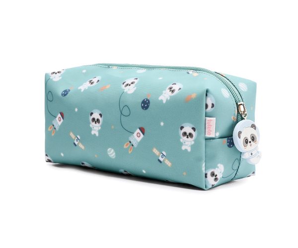 Estuche Escolar Pandas in Space