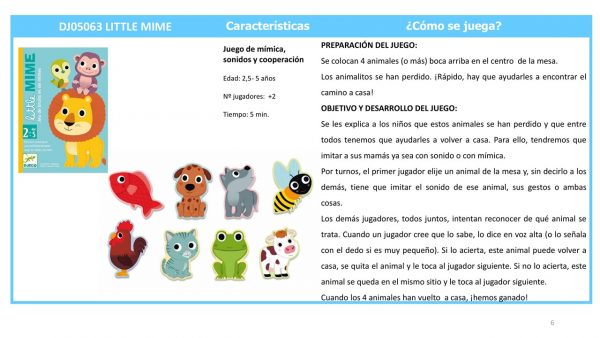 Cartas Little Mime
