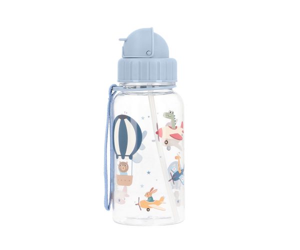 Botella tritán pajita Planes