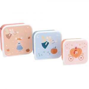 3 Cajas Almuerzo Mouse Fairies