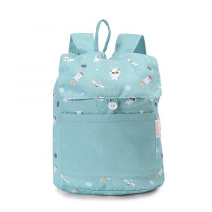 Mochila Pequeña Tela Pandas in Space