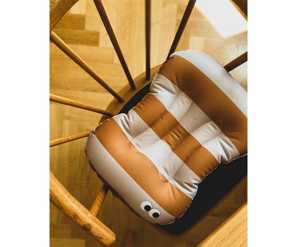 Cojín Reductor para Silla Stripes Nude Mustard