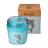 Caja Almuerzo grande con Tapa Refrigerante N'ice Cup Blue Dolphin