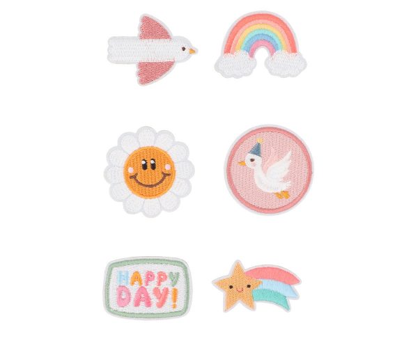 Set de Parches Textiles Autoadhesivos Happy Day