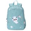 Mochila Mediana Pandas in space + Llavero panda