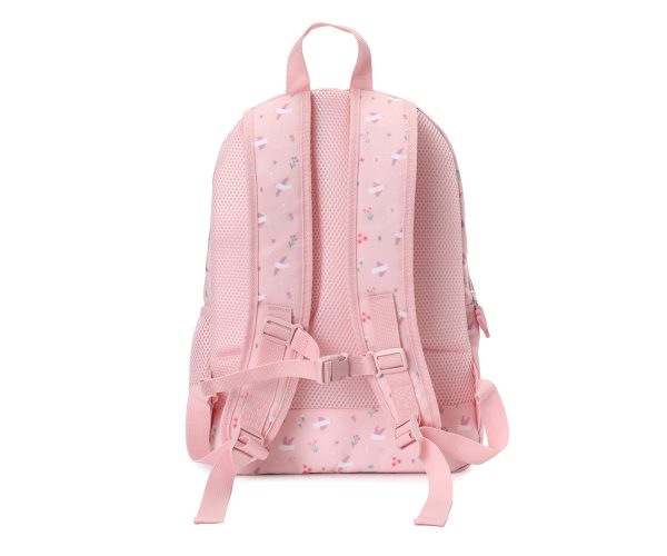 Mochila Mediana Blossom Birds + Llavero pájaro