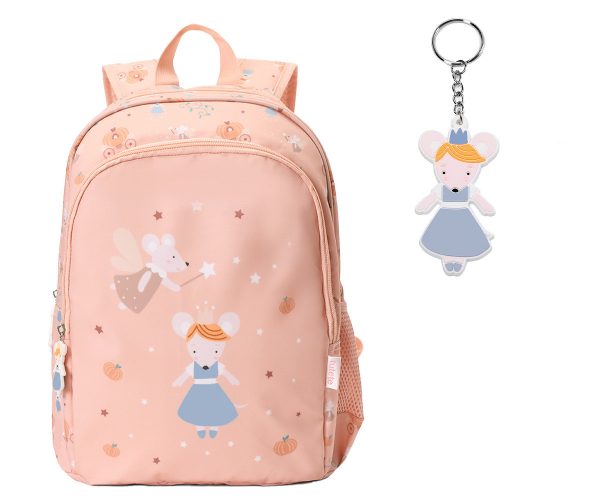 Mochila Mediana Mouse Fairies + Llavero ratón