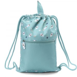Mochila Saco Impermeable Pandas in Space