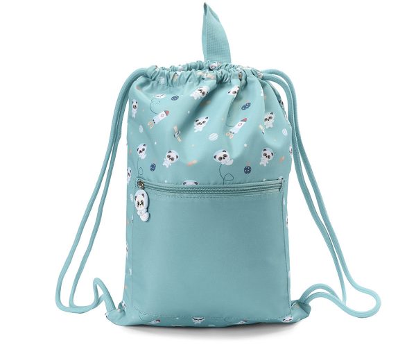Mochila Saco Impermeable Pandas in Space