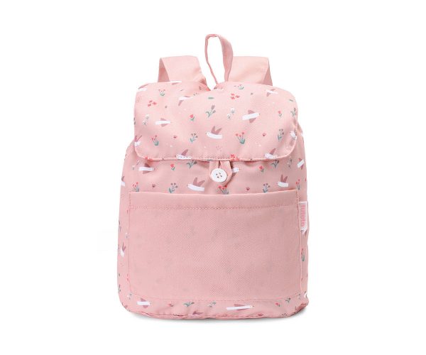 Mochila Pequeña Tela Blossom Birds