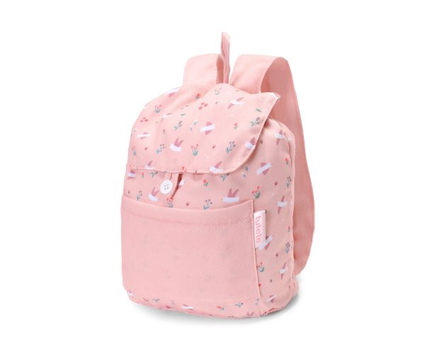 Mochila Pequeña Tela Blossom Birds
