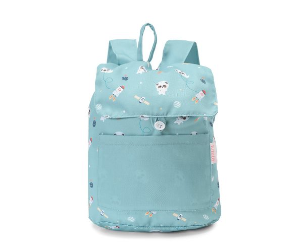 Mochila Pequeña Tela Pandas in Space