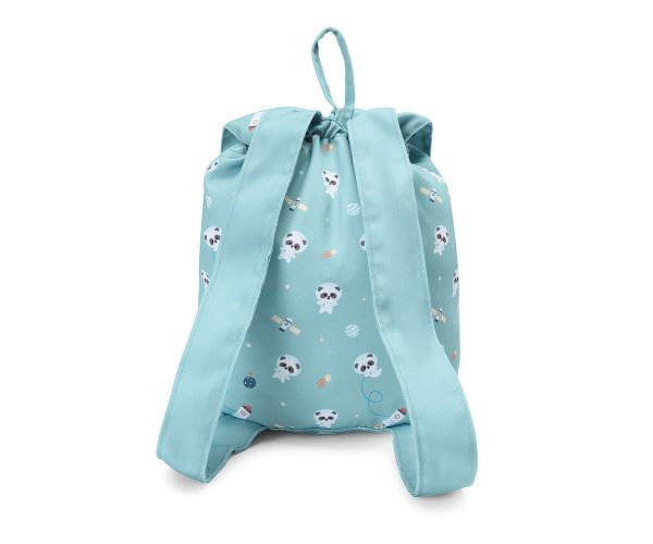 Mochila Pequeña Tela Pandas in Space