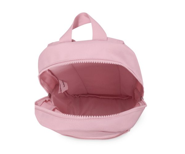 Mochila Solid Color Pink Blossom Birds