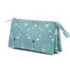 Estuche 3 compartimentos Pandas in Space