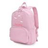 Mochila Solid Color Pink Blossom Birds
