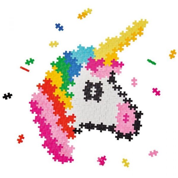 Plus-Plus Puzzle con números Unicornio 250pcs.