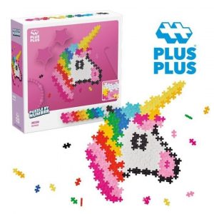 Plus-Plus Puzzle con números Unicornio 250pcs.