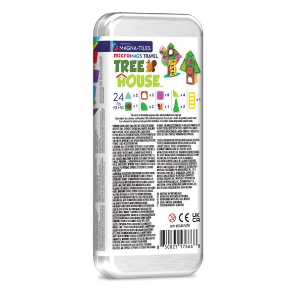 MicroMags Magna-Tiles Set viaje TreeHouse