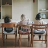 Cojín Reductor para Silla Stripes Nude Mustard