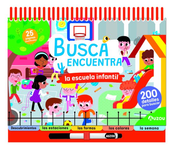 Libro espiral. Busca y encuentra (varios temas)