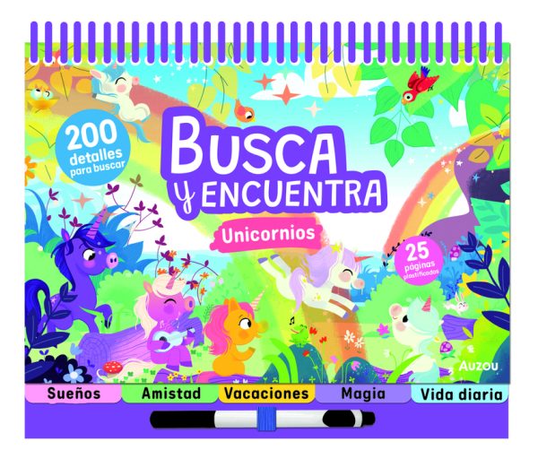 Libro espiral. Busca y encuentra (varios temas)