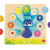 Puzzle encajable Colores Pavo real