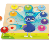 Puzzle encajable Colores Pavo real