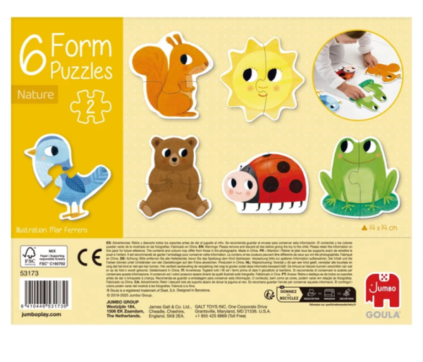 Puzzle 6 formas