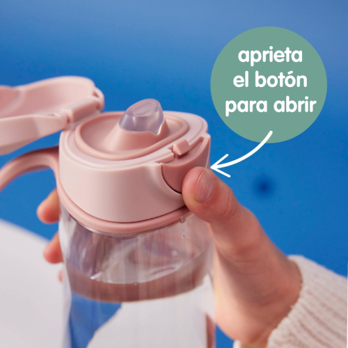 Botella con boquilla y asa Blush Crush 450ml